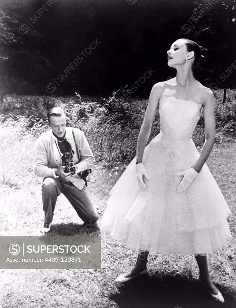 AUDREY HEPBURN and FRED ASTAIRE in FUNNY FACE (1957), directed by STANLEY DONEN.