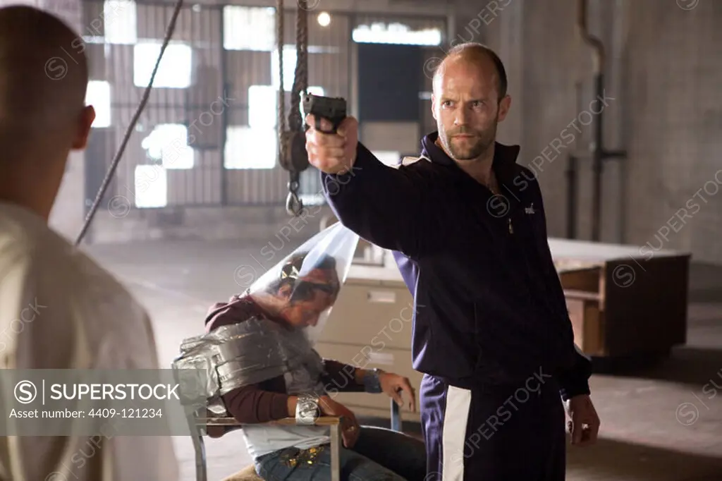 JASON STATHAM in CRANK (2006), directed by BRIAN TAYLOR and MARK NEVELDINE.
