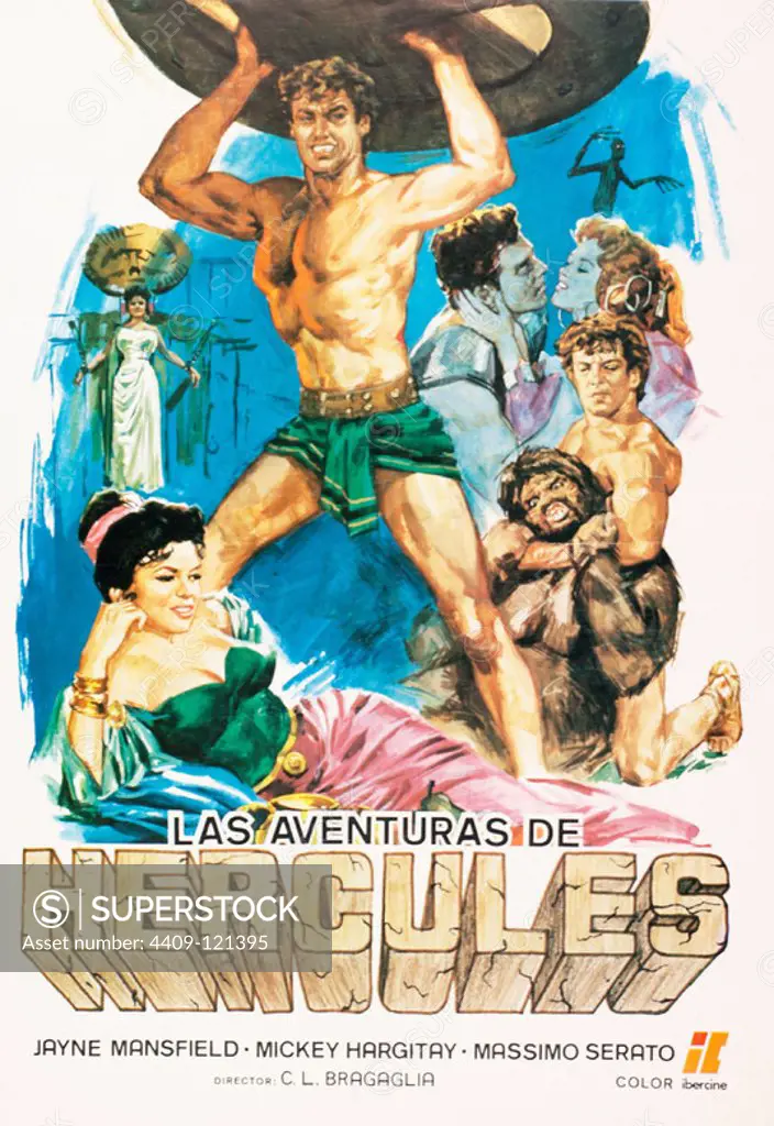 THE ADVENTURES OF HERCULES (1985) -Original title: LE AVVENTURE DELL'INCREDIBILE ERCOLE-, directed by LUIGI COZZI.