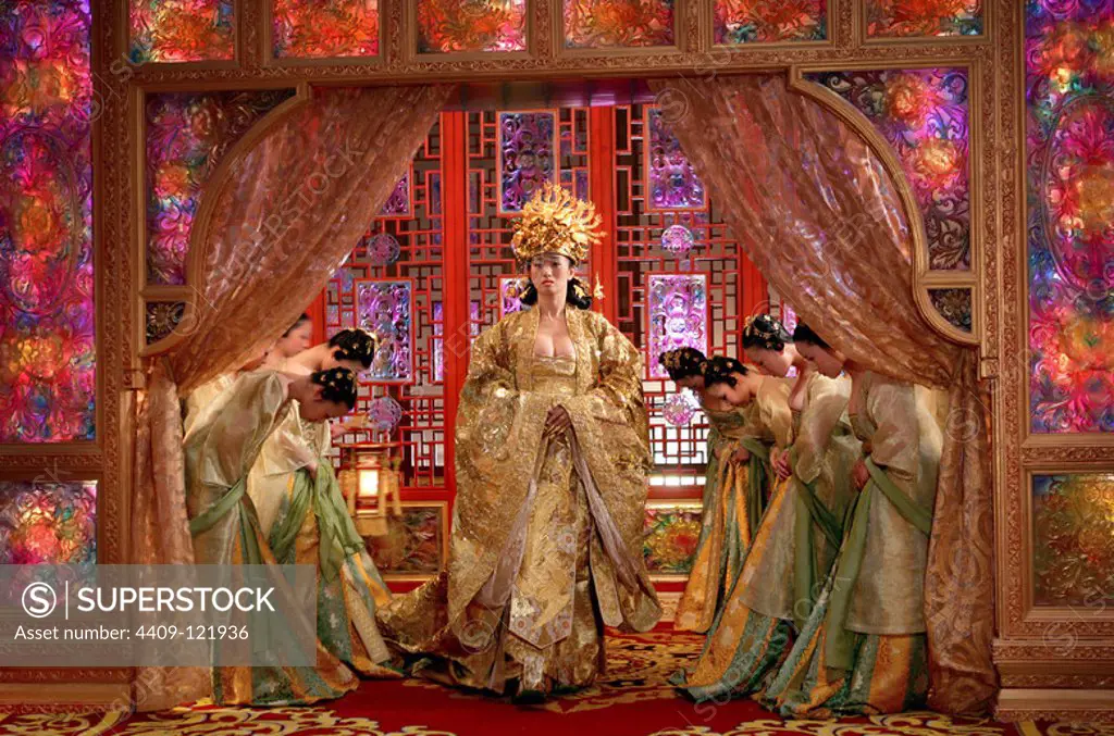 LI GONG in CURSE OF THE GOLDEN FLOWER (2006) -Original title: MAN CHENG JIN DAI HUANG JIN JIA-, directed by YIMOU ZHANG.