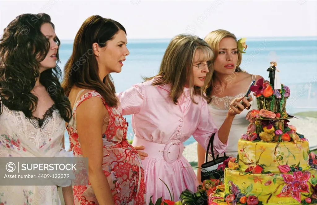 DIANE KEATON, MANDY MOORE, LAUREN GRAHAM and PIPER PERABO in BECAUSE I SAID SO (2007), directed by MICHAEL LEHMANN.