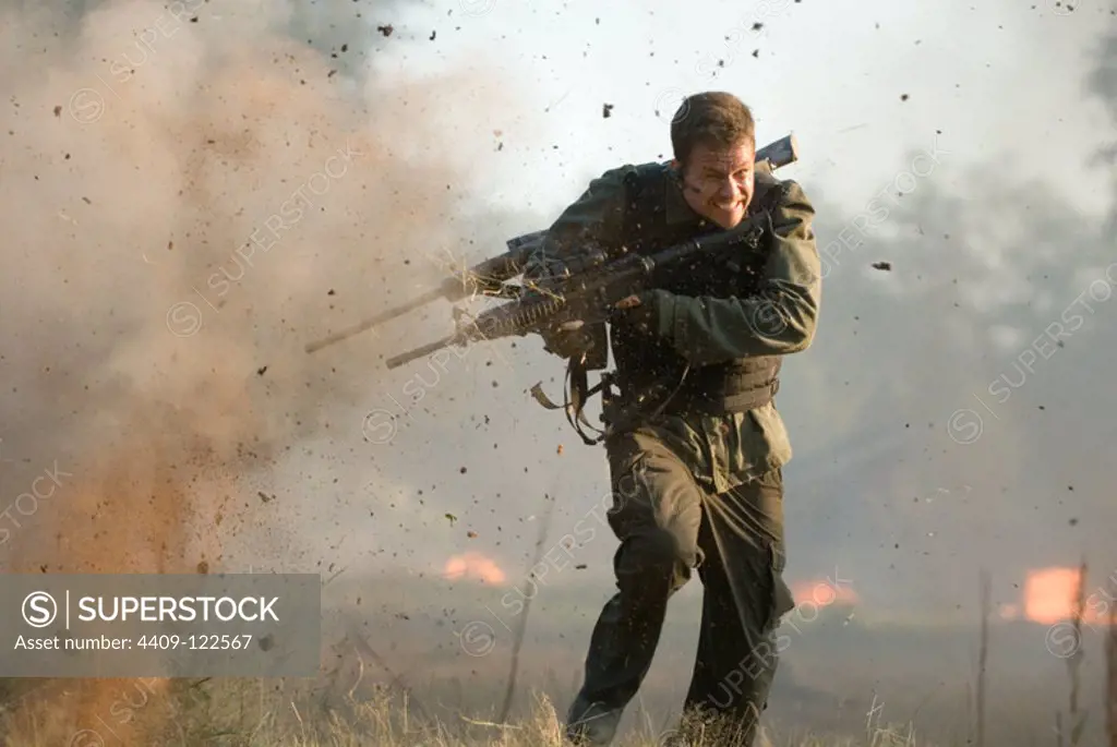 MARK WAHLBERG in SHOOTER (2007), directed by ANTOINE FUQUA.