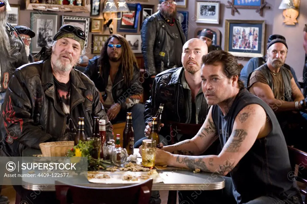 RAY LIOTTA, M. C. GAINEY and KEVIN DURAND in WILD HOGS (2007), directed by WALT BECKER.