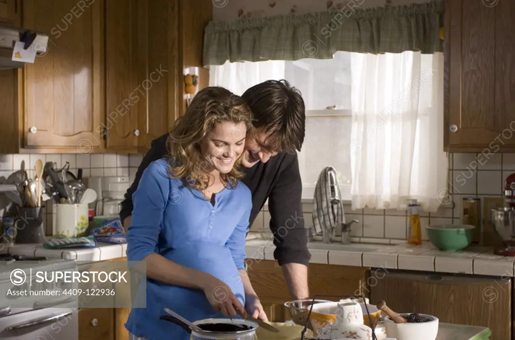 KERI RUSSELL and NATHAN FILLION in WAITRESS (2007), directed by ADRIENNE SHELLY.