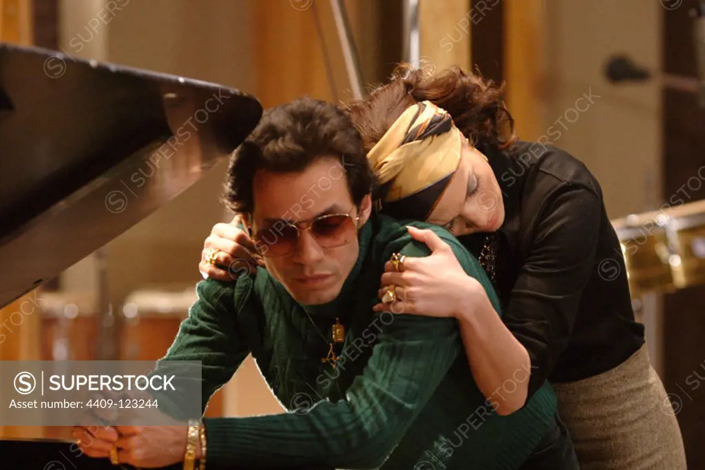 JENNIFER LOPEZ and MARC ANTHONY in WHO KILLED HECTOR LAVOE (2006) -Original title: EL CANTANTE-, directed by LEON ICHASO. Copyright: Editorial use only. No merchandising or book covers. This is a publicly distributed handout. Access rights only, no license of copyright provided. Only to be reproduced in conjunction with promotion of this film.