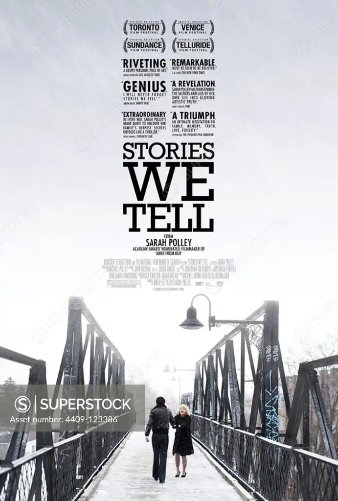 STORIES WE TELL (2012), directed by SARAH POLLEY. Copyright: Editorial use only. No merchandising or book covers. This is a publicly distributed handout. Access rights only, no license of copyright provided. Only to be reproduced in conjunction with promotion of this film.