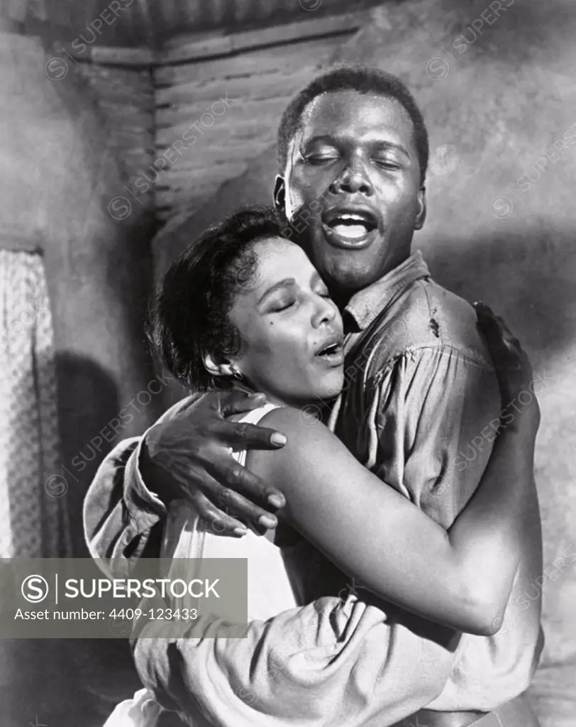 SIDNEY POITIER and DOROTHY DANDRIDGE in PORGY AND BESS (1959), directed by OTTO PREMINGER.