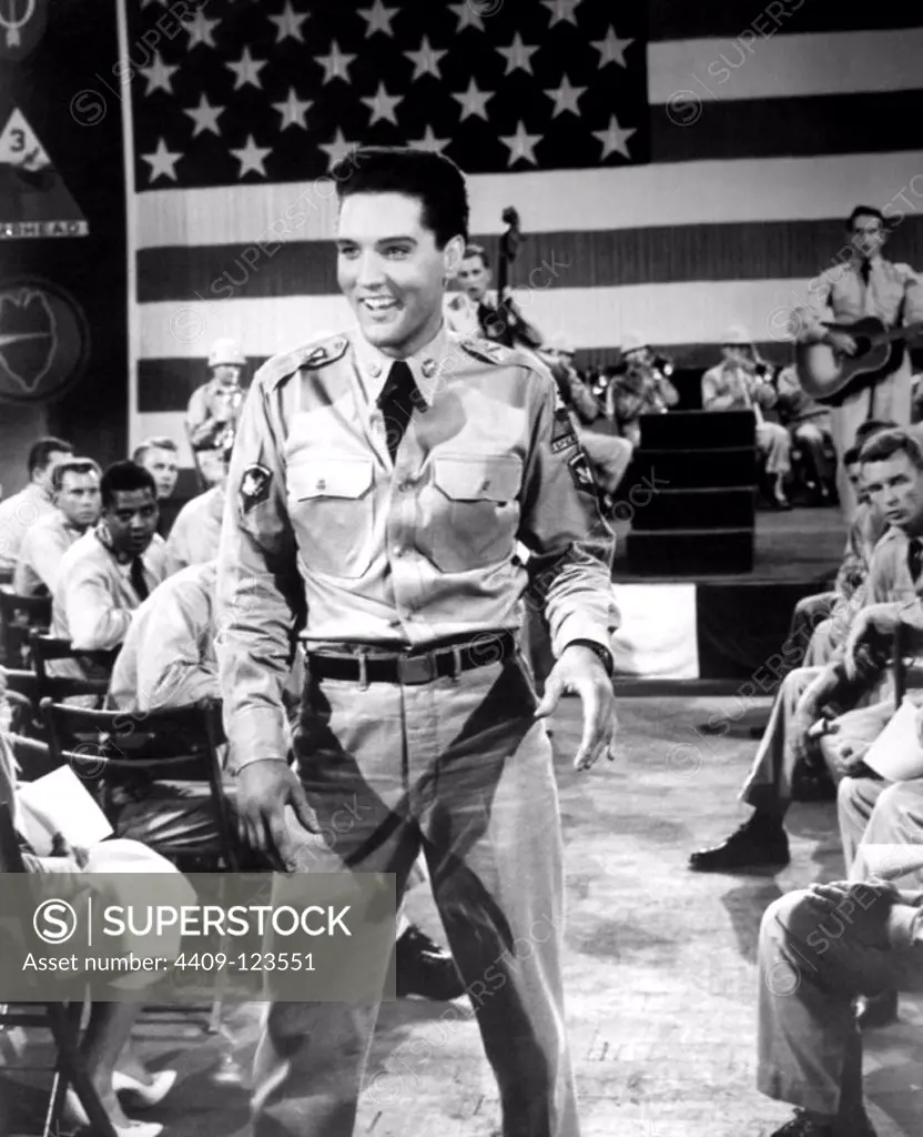 ELVIS PRESLEY in G. I. BLUES (1960), directed by NORMAN TAUROG.