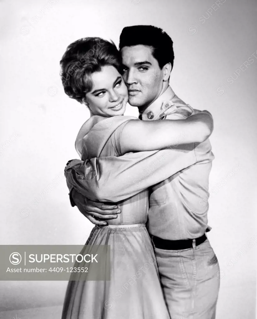 ELVIS PRESLEY and JULIET PROWSE in G. I. BLUES (1960), directed by NORMAN TAUROG.