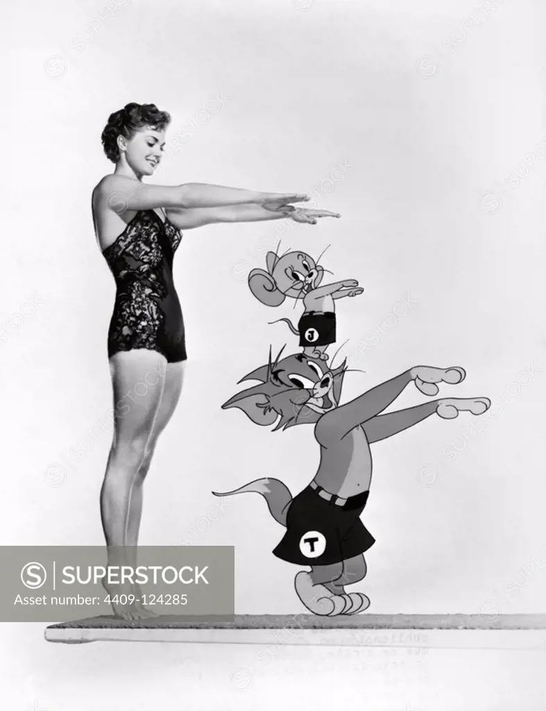 ESTHER WILLIAMS in DANGEROUS WHEN WET (1953), directed by CHARLES WALTERS.