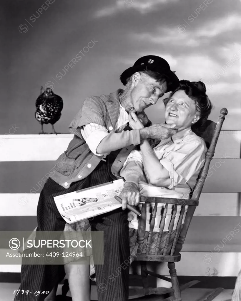 PERCY KILBRIDE and MARJORIE MAIN in MA AND PA KETTLE AT HOME (1954), directed by CHARLES LAMONT.