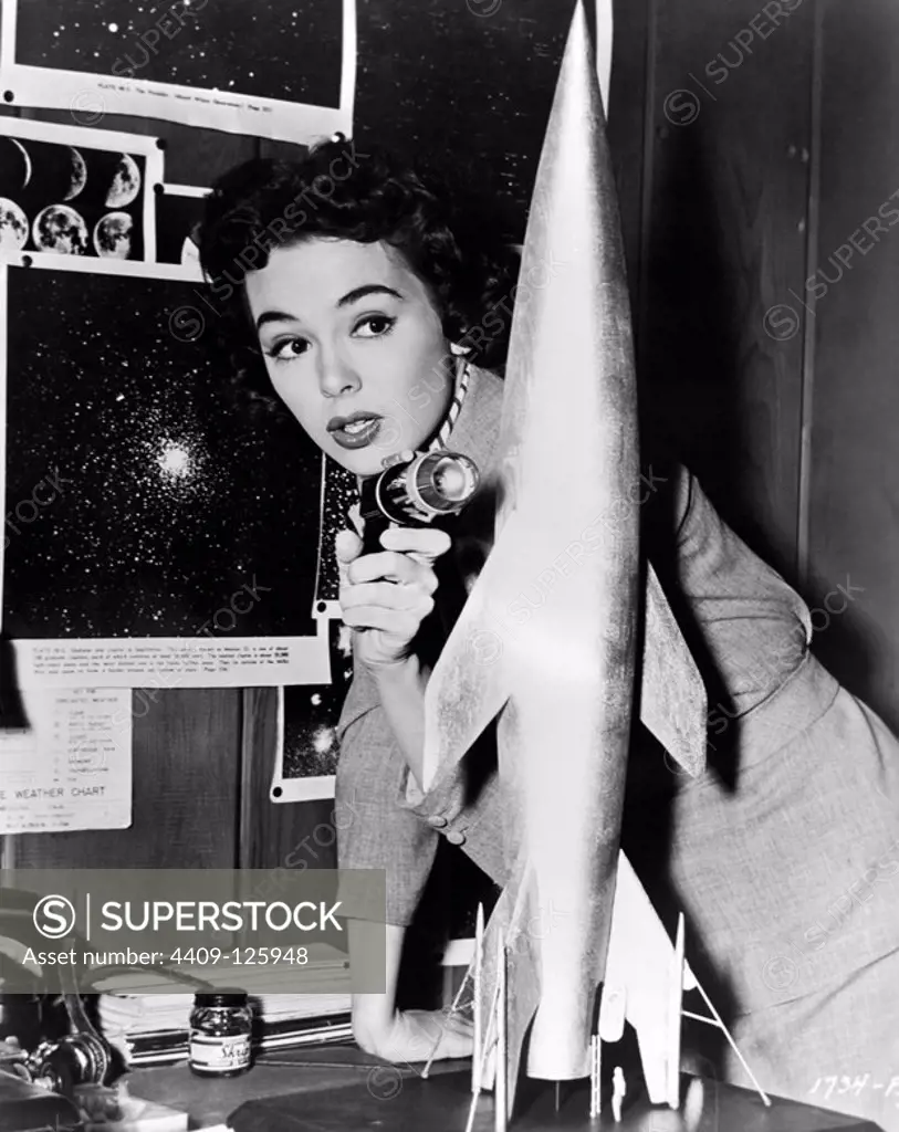 BARBARA RUSH in IT CAME FROM OUTER SPACE (1953), directed by JACK ARNOLD.