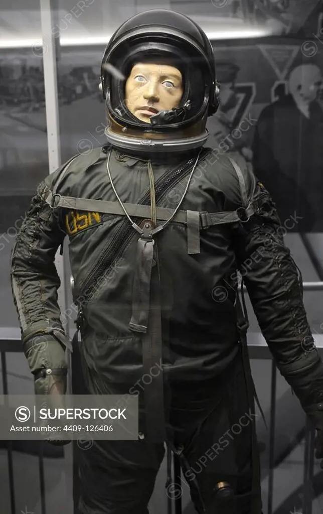 MARK IV full pressure suit for pilots. Usa 1963. Deutches Museum. Munich. Germany.