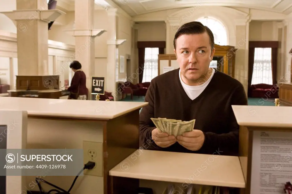 RICKY GERVAIS in THE INVENTION OF LYING (2009), directed by RICKY GERVAIS and MATTHEW ROBINSON.