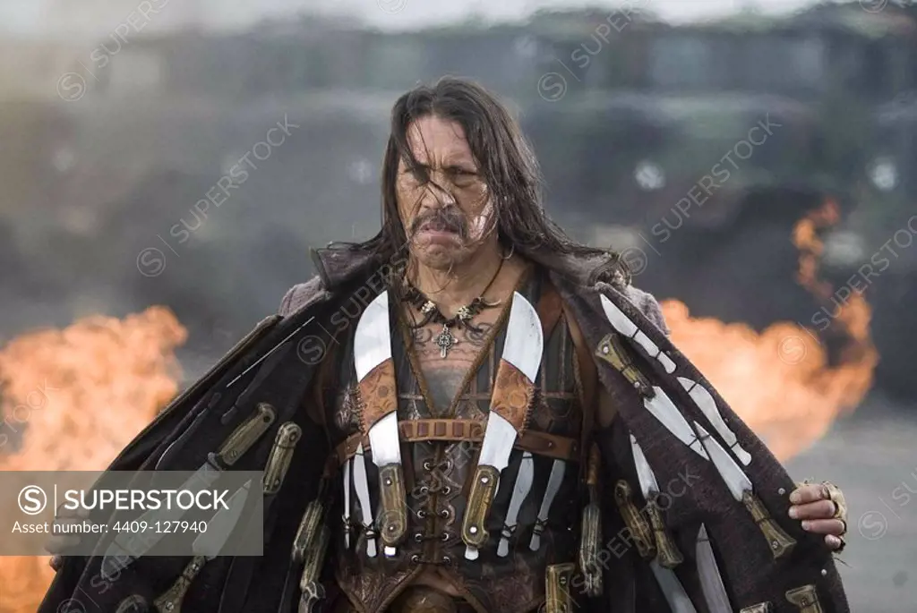 DANNY TREJO in MACHETE (2010), directed by ROBERT RODRIGUEZ and ETHAN MANIQUIS.