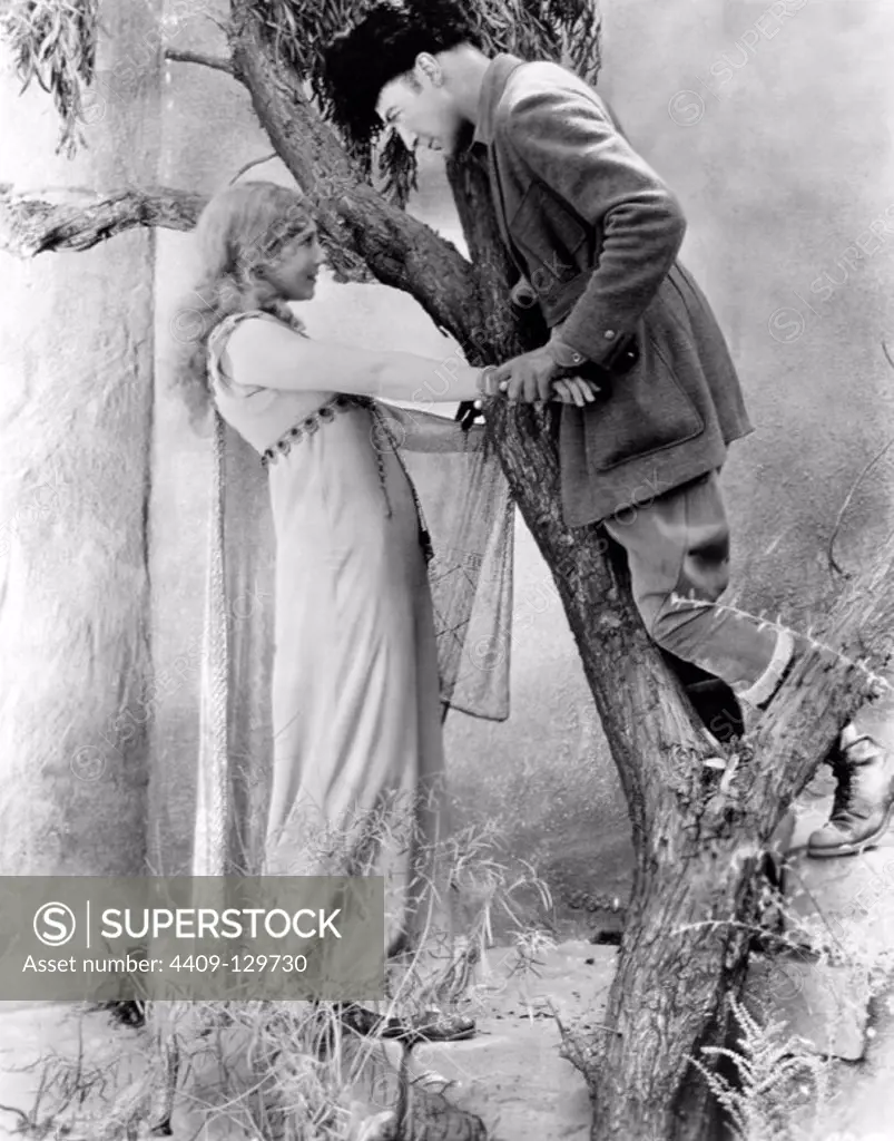 CLIVE BROOK and GILDA GRAY in THE DEVIL DANCER (1927), directed by FRED NIBLO.
