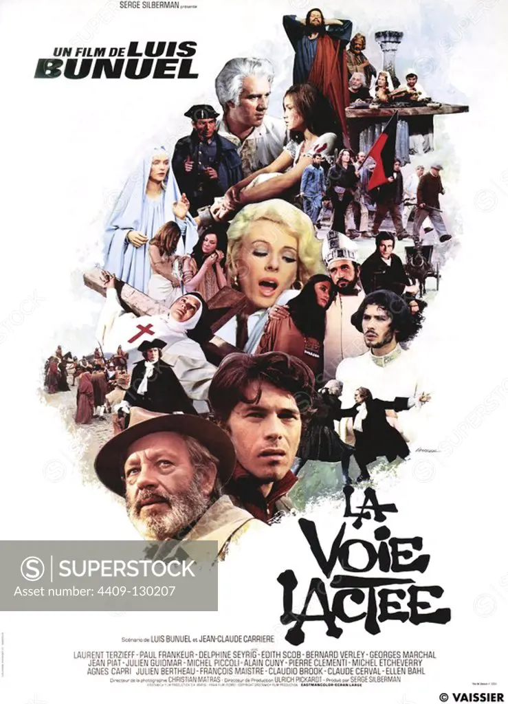THE MILKY WAY (1969) -Original title: LA VOIE LACTEE-, directed by LUIS BUÑUEL.