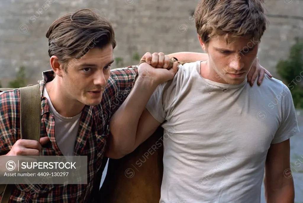 GARRETT HEDLUND and SAM RILEY in ON THE ROAD (2012), directed by WALTER SALLES.