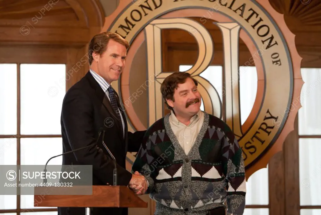 WILL FERRELL and ZACH GALIFIANAKIS in THE CAMPAIGN (2012), directed by JAY ROACH.
