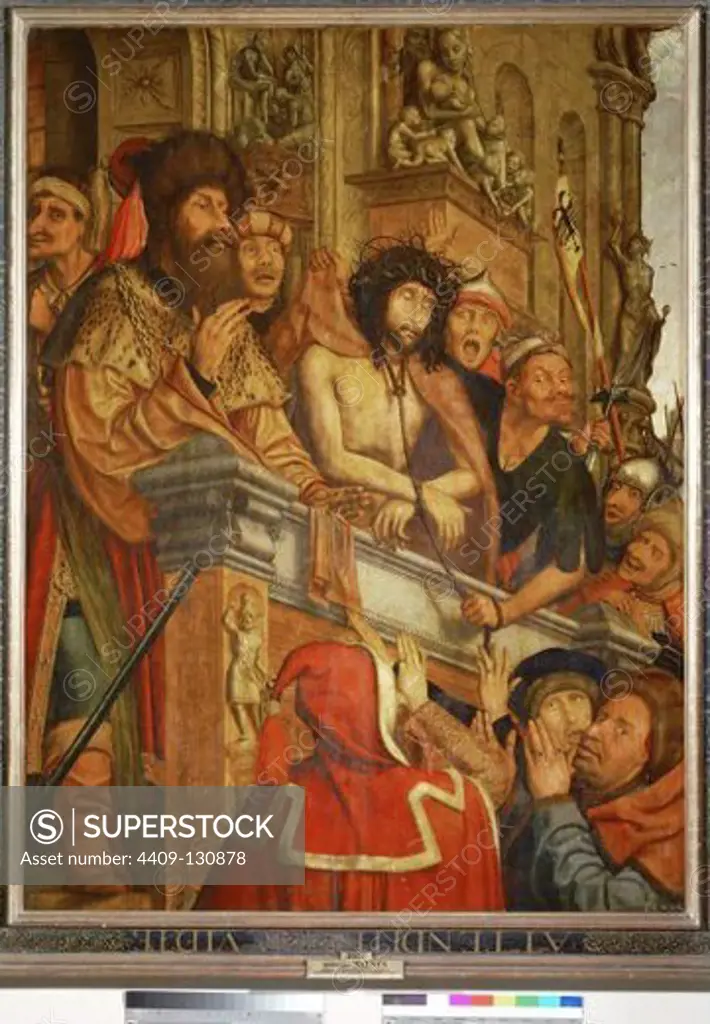 Quentin Massys / 'Christ Presented to the People', 1518-1520, Oil on wood, 160 × 120 cm, P02801. Artwork also known as: CRISTO PRESENTADO AL PUEBLO. Museum: MUSEO DEL PRADO.