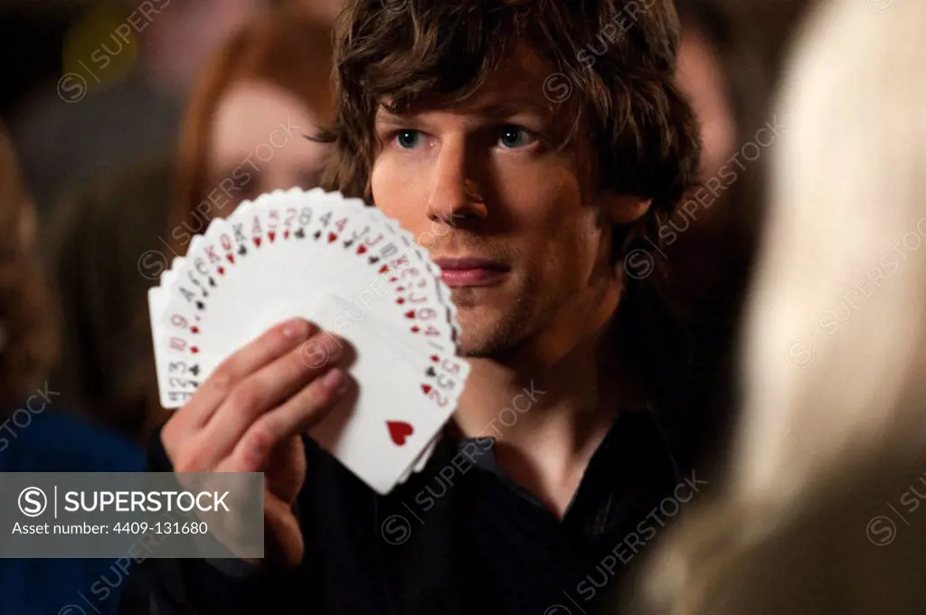 JESSE EISENBERG in NOW YOU SEE ME (2013), directed by LOUIS LETERRIER. Copyright: Editorial use only. No merchandising or book covers. This is a publicly distributed handout. Access rights only, no license of copyright provided. Only to be reproduced in conjunction with promotion of this film.