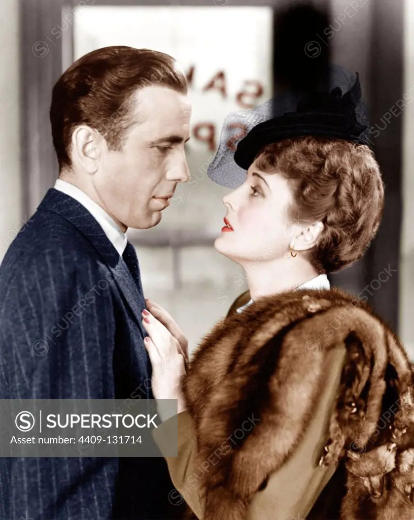 HUMPHREY BOGART and MARY ASTOR in THE MALTESE FALCON (1941), directed by JOHN HUSTON.