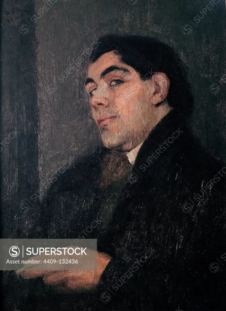 'Portrait of Juan Gris', 20th century. Author: DANIEL VAZQUEZ DIAZ. Location: PRIVATE COLLECTION. MADRID. SPAIN.