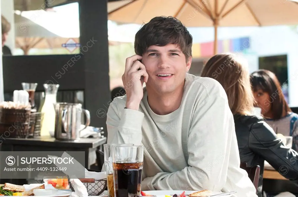 ASHTON KUTCHER in NO STRINGS ATTACHED (2011), directed by IVAN REITMAN.