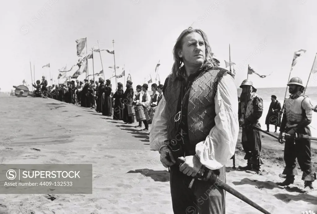 GERARD DEPARDIEU in 1492: CONQUEST OF PARADISE (1992), directed by RIDLEY SCOTT.
