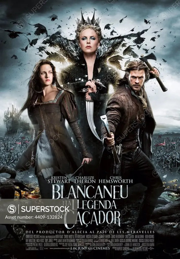 SNOW WHITE AND THE HUNTSMAN (2012), directed by RUPERT SANDERS.