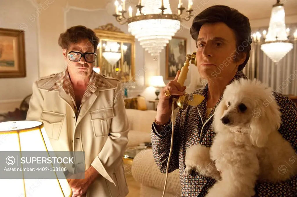 MICHAEL DOUGLAS and PAT ASANTI in BEHIND THE CANDELABRA (2013), directed by STEVEN SODERBERGH.