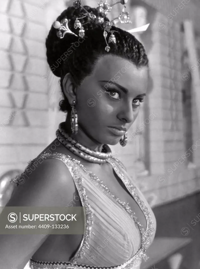 SOPHIA LOREN in AIDA (1953), directed by CLEMENTE FRACASSI.