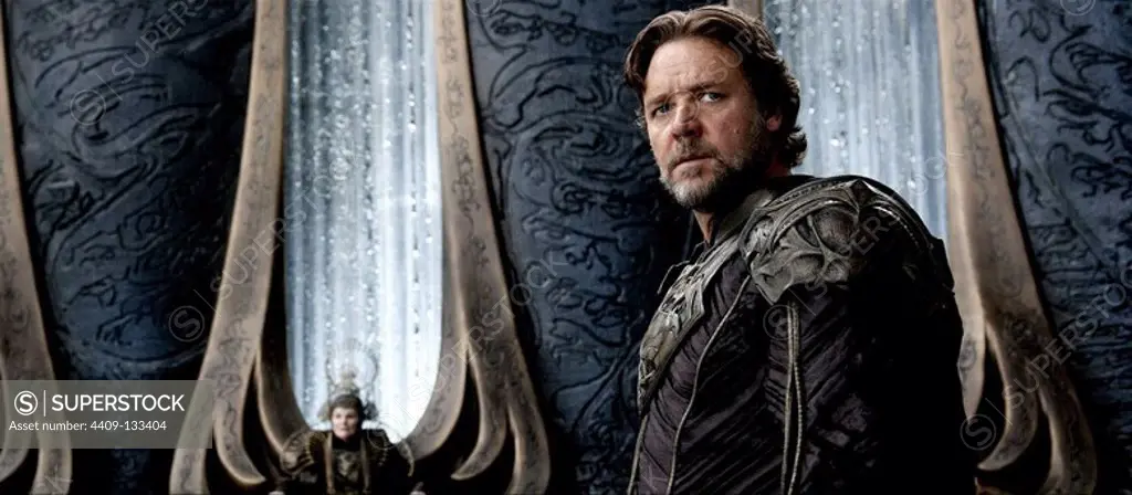 RUSSELL CROWE in MAN OF STEEL (2013), directed by ZACK SNYDER.