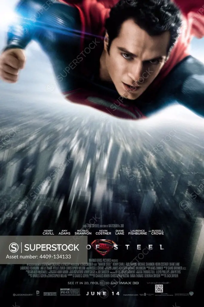 MAN OF STEEL (2013), directed by ZACK SNYDER.