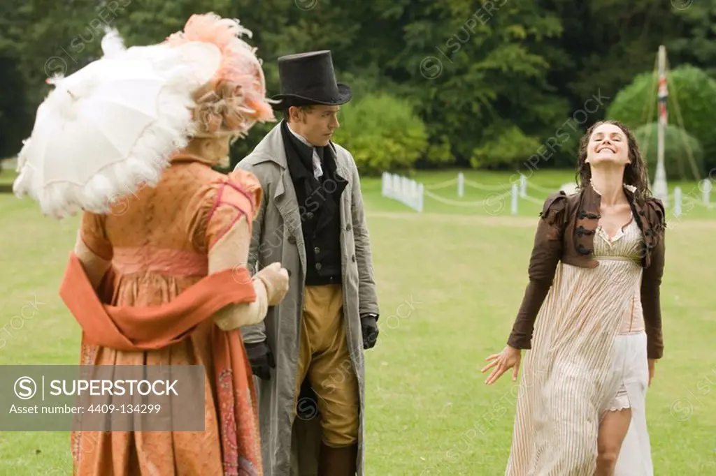 KERI RUSSELL and JJ FEILD in AUSTENLAND (2013), directed by JERUSHA HESS.
