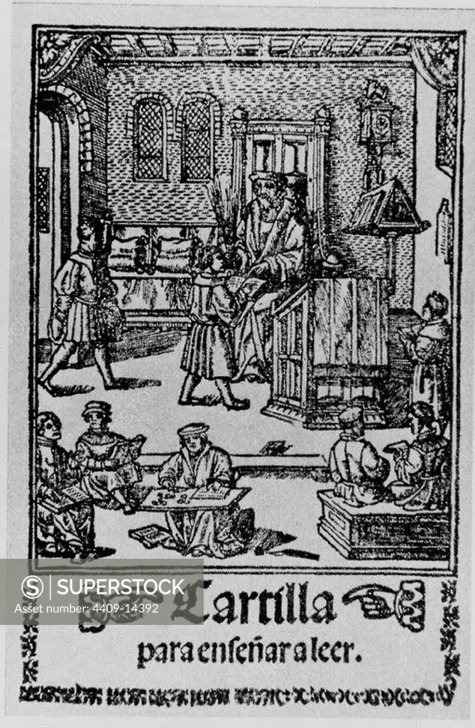 CARTILLA PARA ENSEÑAR A LEER - SEVILLA 1543.