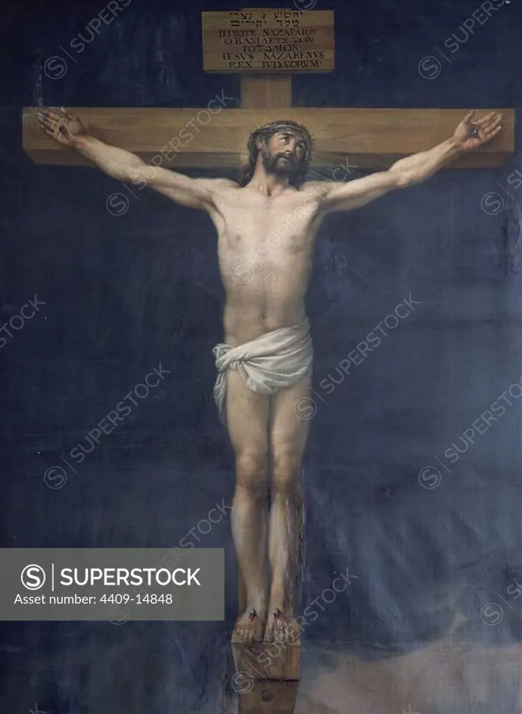 CRISTO CRUCIFICADO. Author: ALONZO CANO. Location: CATEDRAL NUEVA / MUSEO. Lerida. SPAIN.