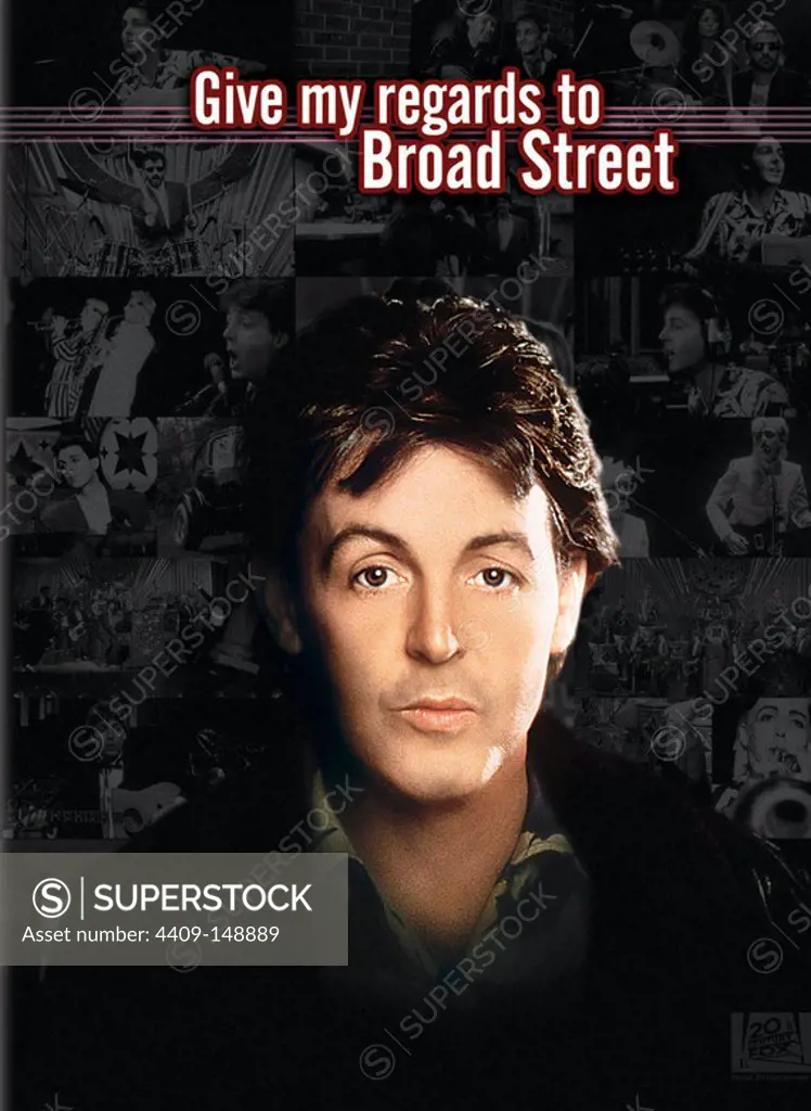 PAUL MCCARTNEY in GIVE MY REGARDS TO BROAD STREET (1984), directed by PETER WEBB.