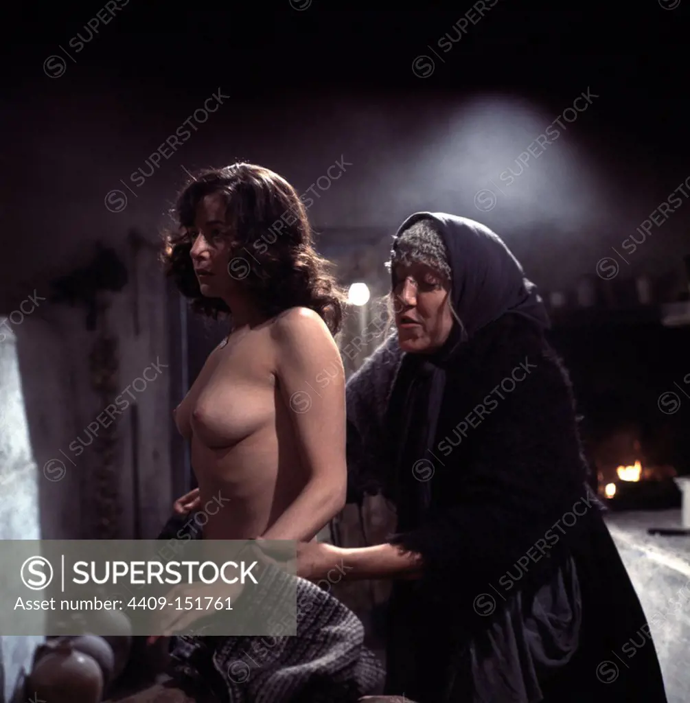 EMMA COHEN and MARY SANTPERE in BRUJA, MAS QUE BRUJA (1977), directed by FERNANDO FERNAN GOMEZ.