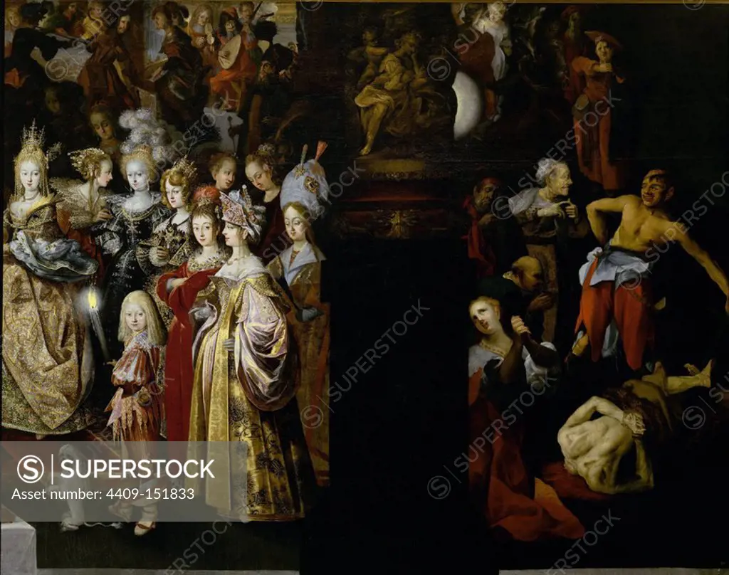'Feast of Herod with the Beheading of St John the Baptist' (detail), 1630-1633, Oil on canvas, P01940. Author: BARTLOMIEJ STROBEL. Location: MUSEO DEL PRADO-PINTURA. MADRID. SPAIN. SAN JUAN BAUTISTA.