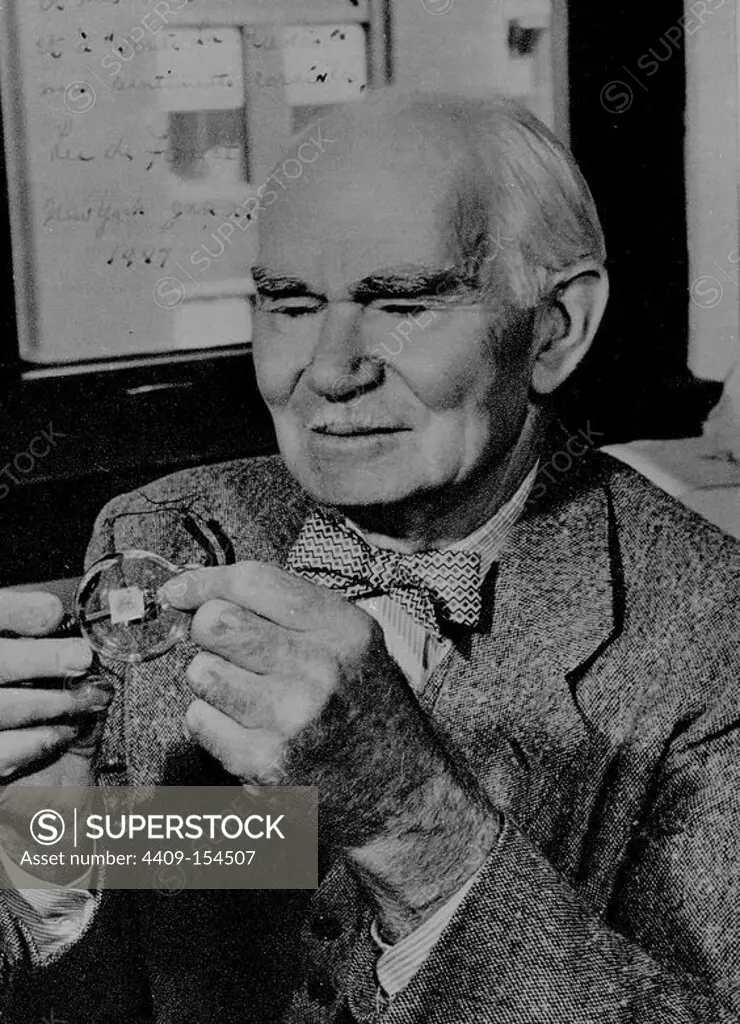 LEE DE FOREST 1873 / 1961- ELECTRONIC ENGINEER AND INVENTOR OF THE TRIODE- 1947.