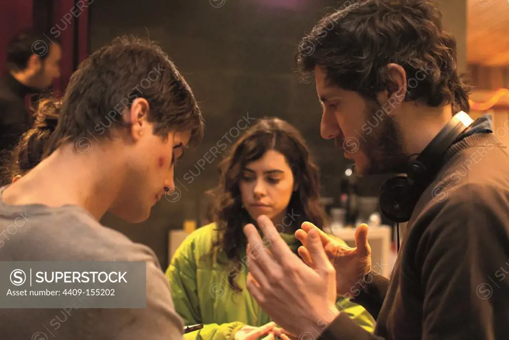 MIGUEL LARRAYA, LUCHO FERNANDEZ and ROCIO LEON in AFTERPARTY (2013), directed by MIGUEL LARRAYA.