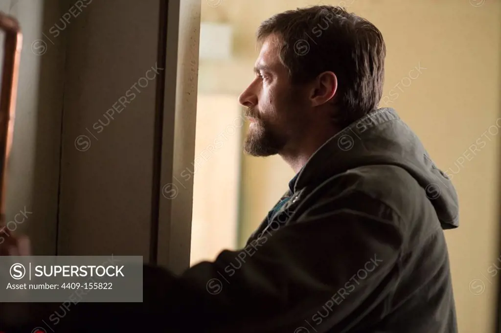 HUGH JACKMAN in PRISIONERS (2013) -Original title: PRISONERS-, directed by DENIS VILLENEUVE. Copyright: Editorial use only. No merchandising or book covers. This is a publicly distributed handout. Access rights only, no license of copyright provided. Only to be reproduced in conjunction with promotion of this film.