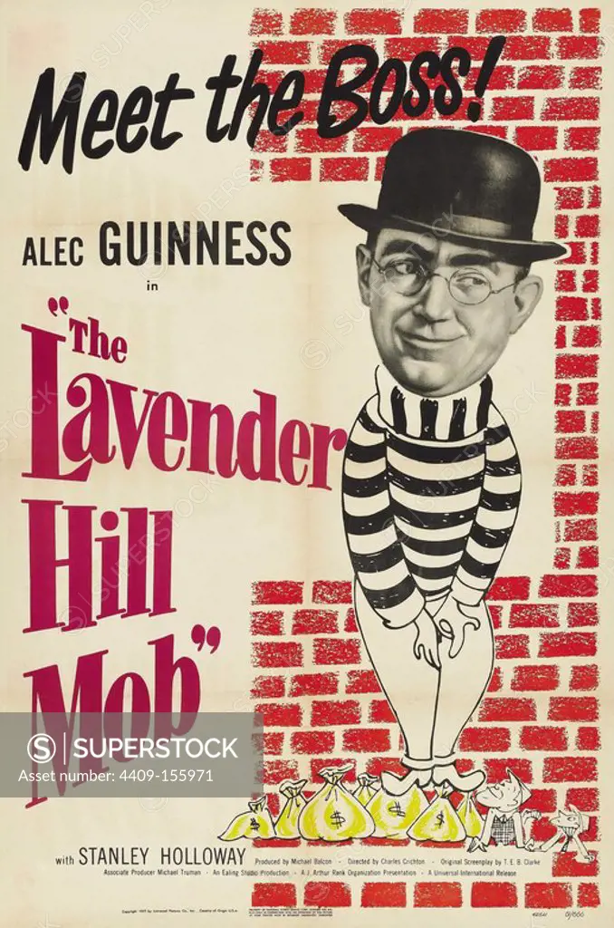 THE LAVENDER HILL MOB (1951), directed by CHARLES CRICHTON.