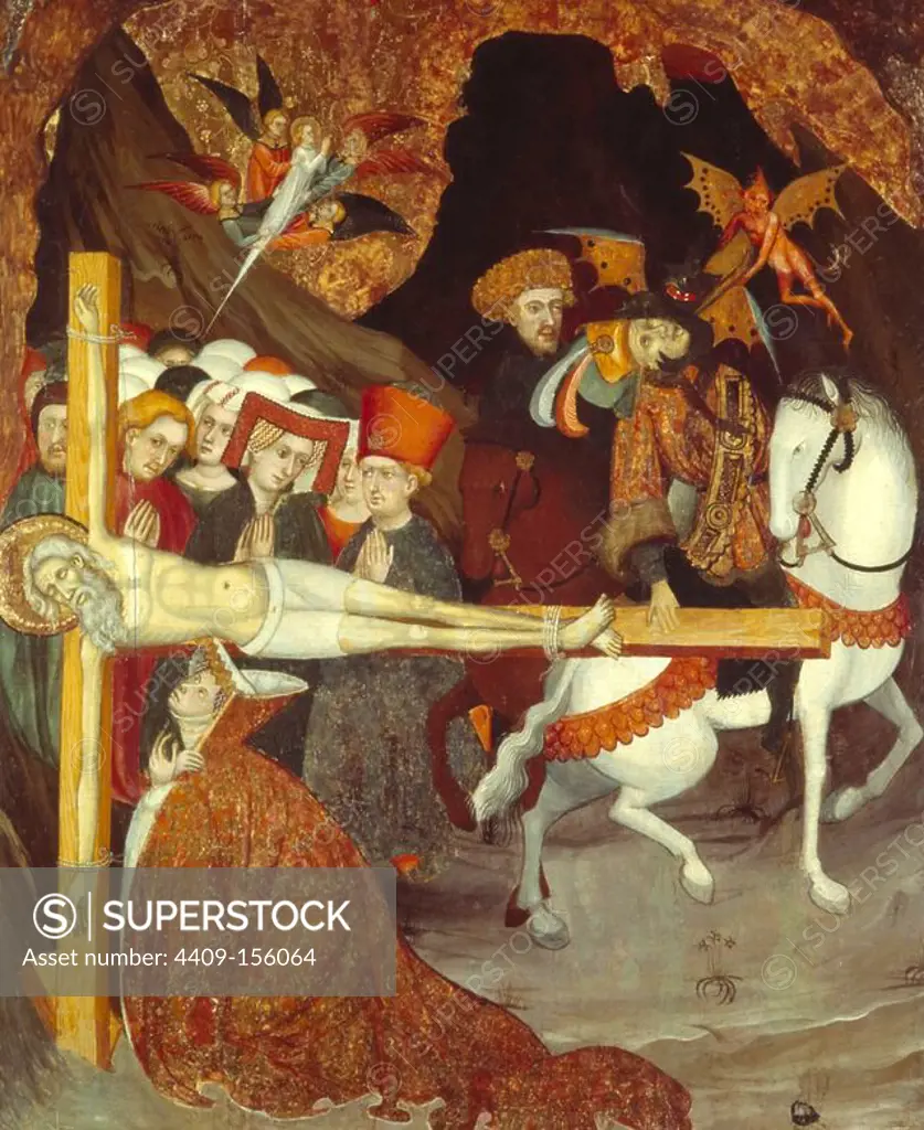 Altarpiece of St. Andrew (1415-1418), from the parish church of Gurb, Osona. Museum: MEV. Author: LLUIS BORRASSA.