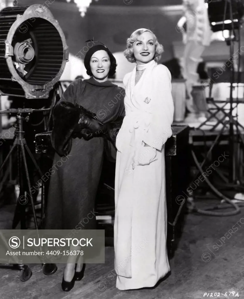 GLORIA SWANSON and CAROLE LOMBARD in BOLERO (1934), directed by WESLEY RUGGLES.