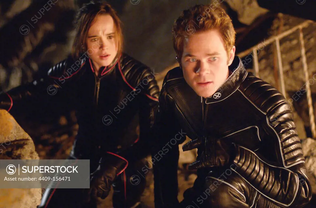 SHAWN ASHMORE and ELLIOT PAGE in X-MEN: THE LAST STAND (2006), directed by BRETT RATNER.