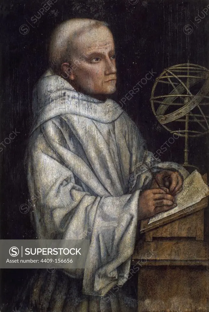 SANCHO DE SALAYA (1469-) ASTROLOGY PROFESSOR AND DOCTOR OF THE INQUISITION COUNCIL. Location: MUSEO NAVAL / MINISTERIO DE MARINA. MADRID. SPAIN.