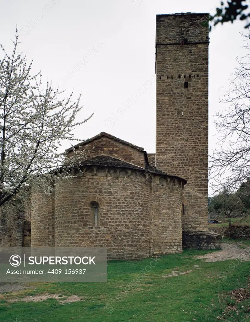 Spain. Toledo de Lanata. Church of Saint John the Baptist. 12th century, Exterior.