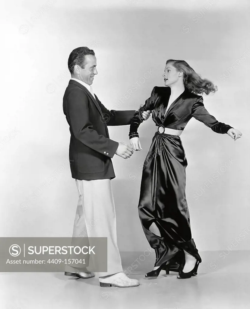 LAUREN BACALL and HUMPHREY BOGART in TO HAVE AND HAVE NOT (1944), directed by HOWARD HAWKS.